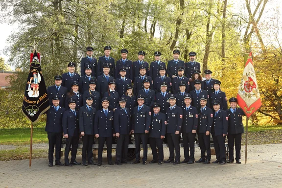 Mannschaftsfoto aktive Feuerwehrdienstleistende 2026